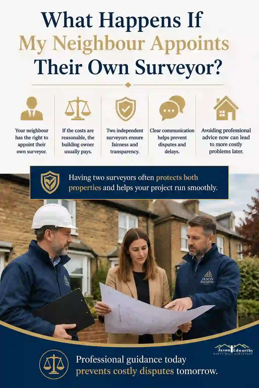 What Happens If My Neighbour Appoints Their Own Surveyor Stroud?