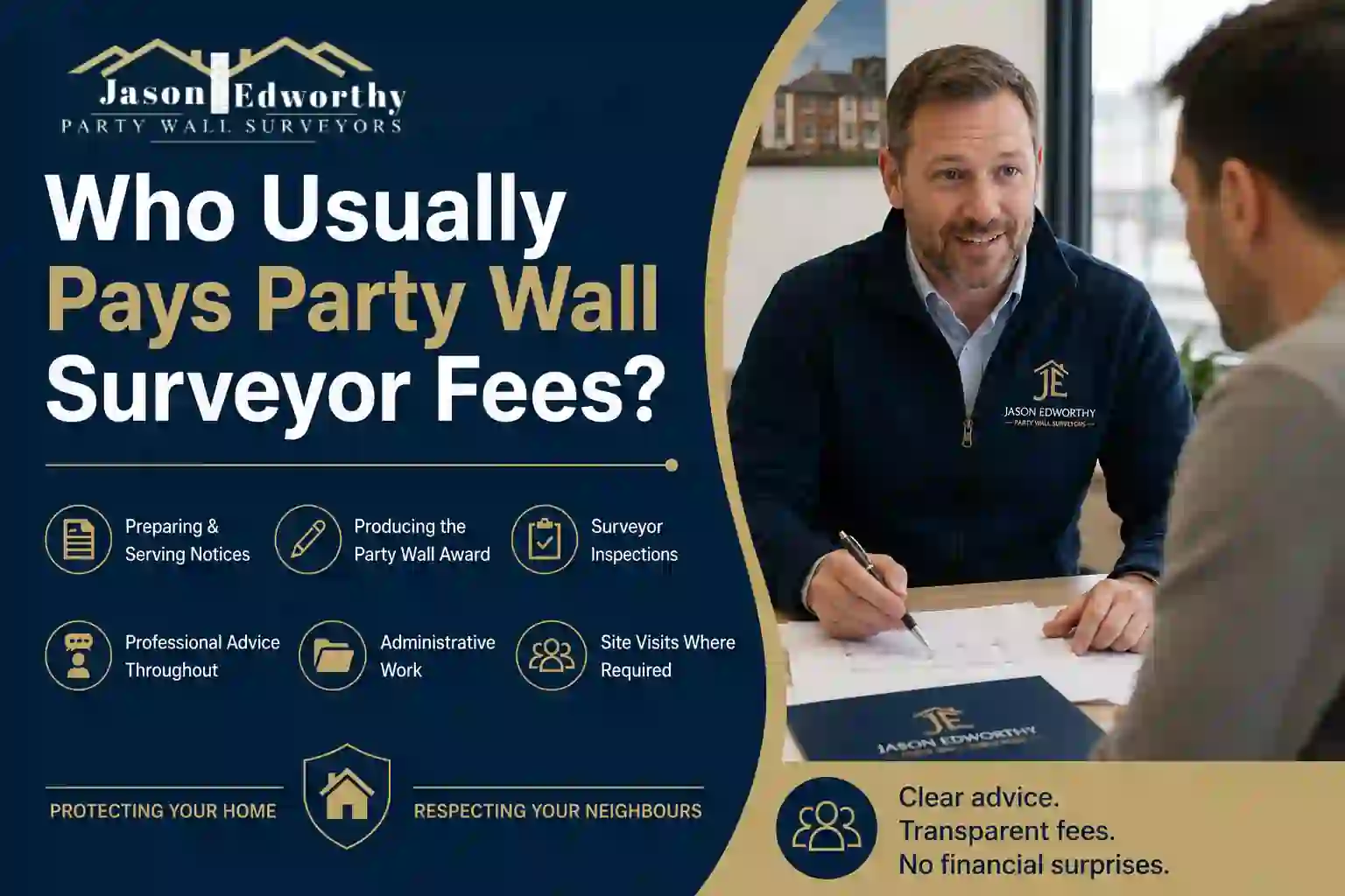 Who Usually Pays Party Wall Surveyor Fees Stroud?